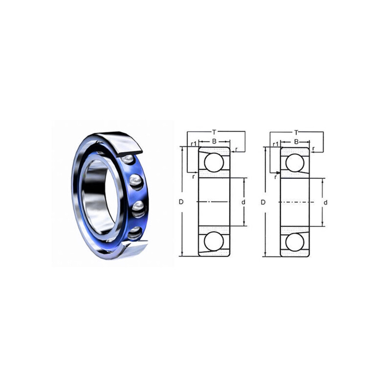 Zirconia Angular Contact Full Ceramic Bearing 7000 7008-7208 ZrO2 Ball Bearings