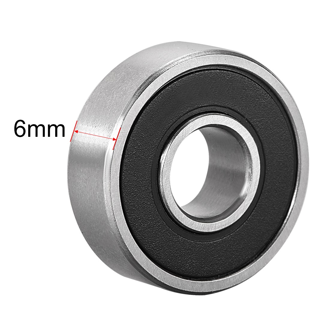 20 Pcs 7mmx19mmx6mm Double Sealed 607-2RS Ball Bearings High Carbon Steel Z1