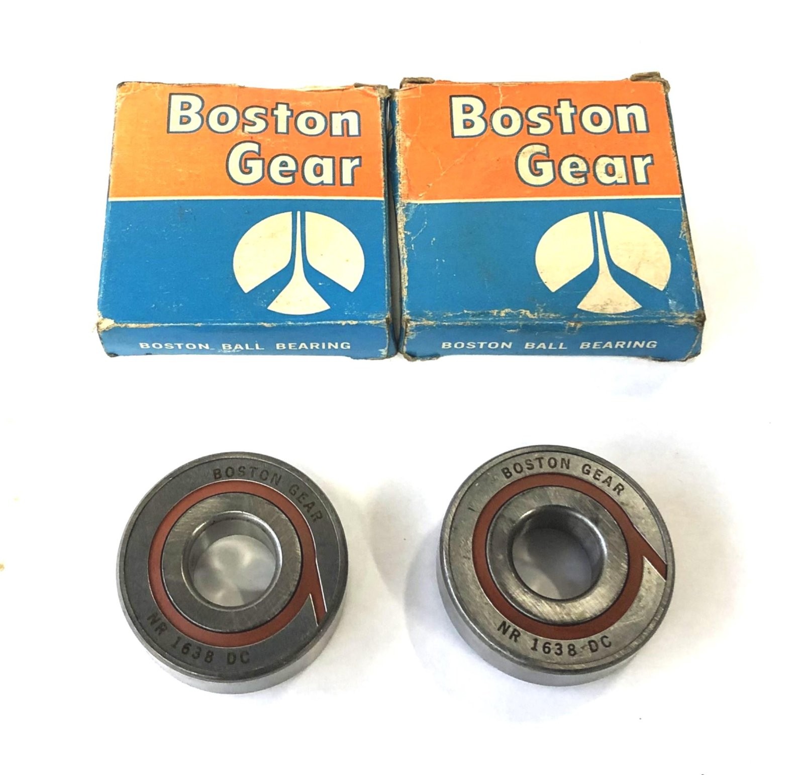Boston Gear Ball Bearing NR1638-DC [Lot of 2] NOS