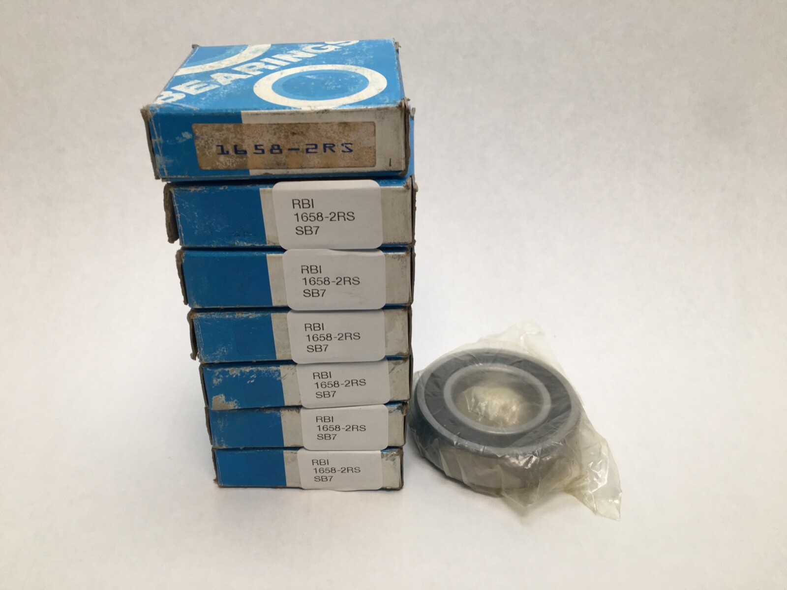 RBI 16582RS Bearing Sealed 1-5/16×2-9/16×11/16″ 1658 2RS RS DC / 24121-88 7-pcs