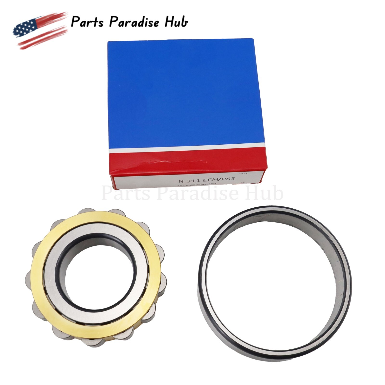 NEW Ball Bearing Cylindrical Roller Bearing Fits For SKF N311ECM/P63 NOV- US