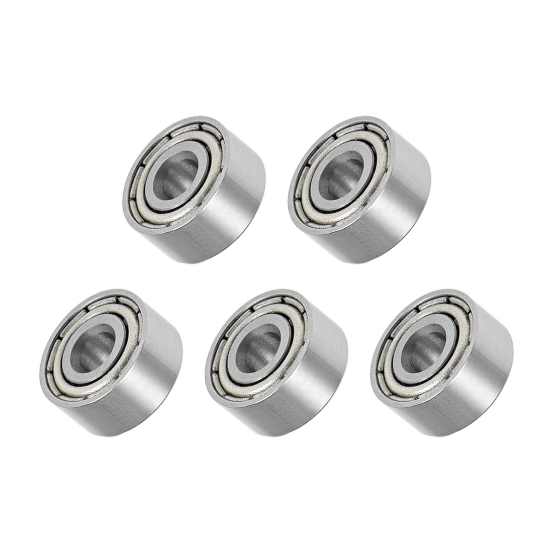 Bearings (MR93ZZ, 3mmx9mmx4mm) 5Pcs, Chromium Steel Double Shielded