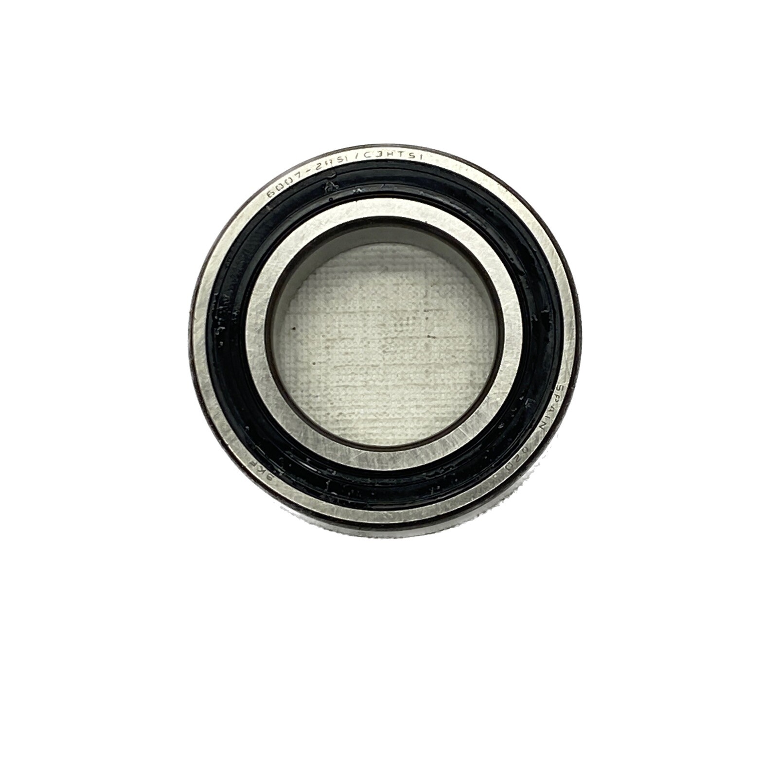 NOS SKF 35mm Bore 62mm OD 14mm W Double Seal Deep Groove Ball Bearing 6007-2RS1
