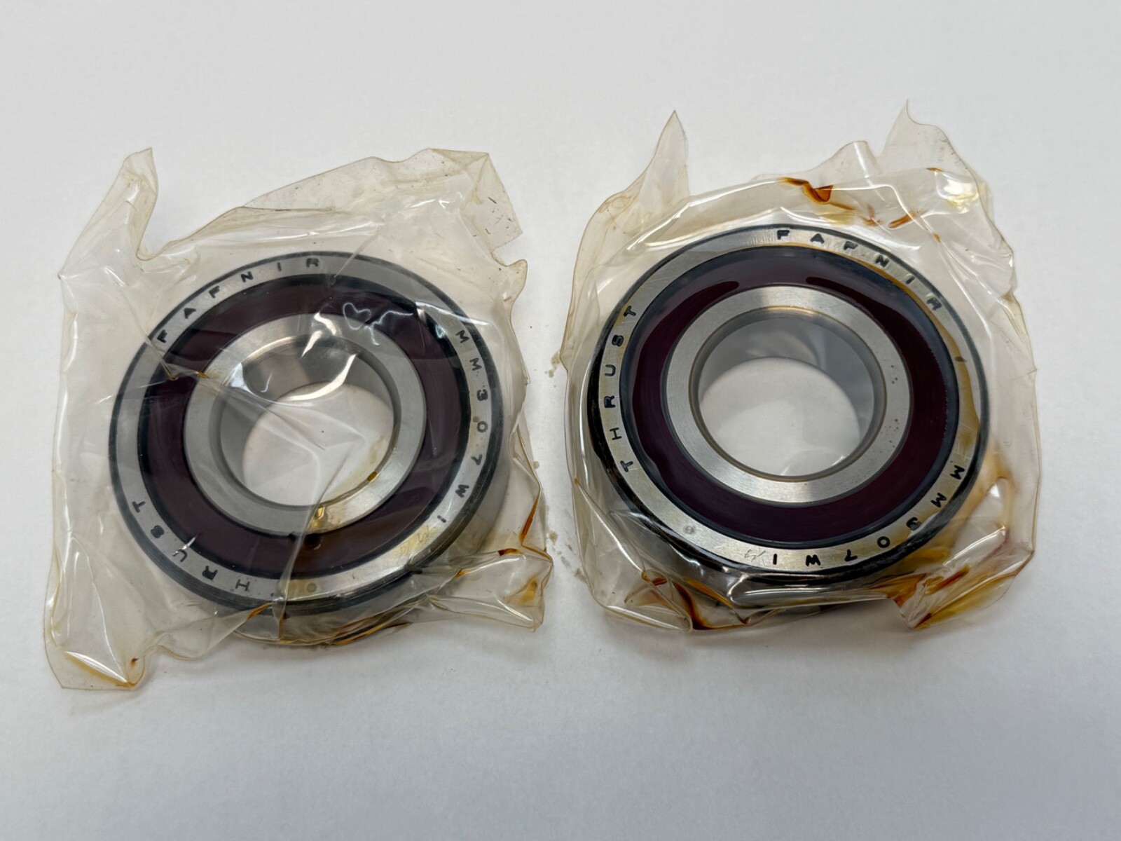 Fafnir 3MM307WI-DUH Angular Bearing 7307 3MM-307-WI-DUH 35x80x21mm 2 Pcs
