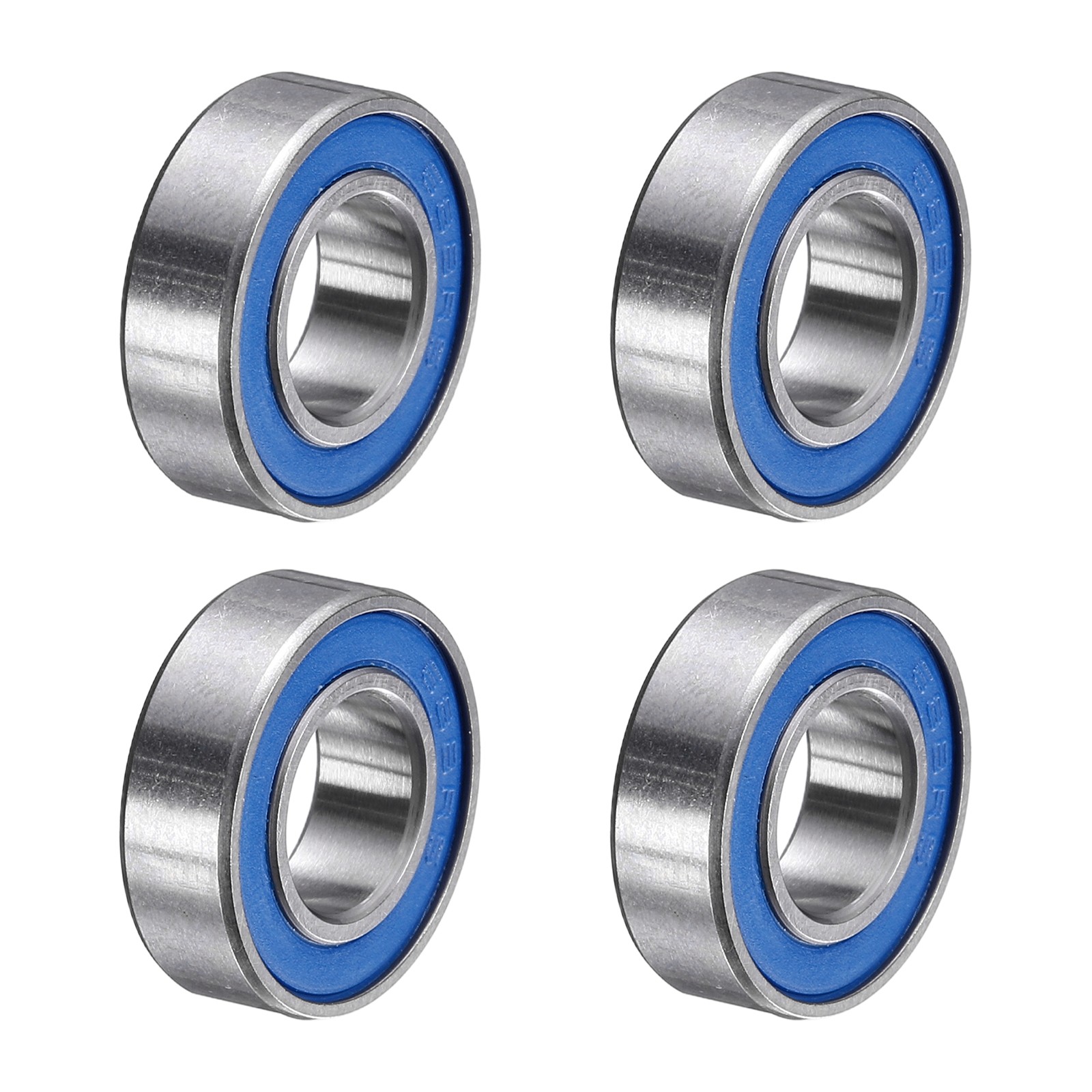 4Pcs 688-2RS Deep Groove Bearing, 8x16x5mm Double Sealed Chrome Steel P5