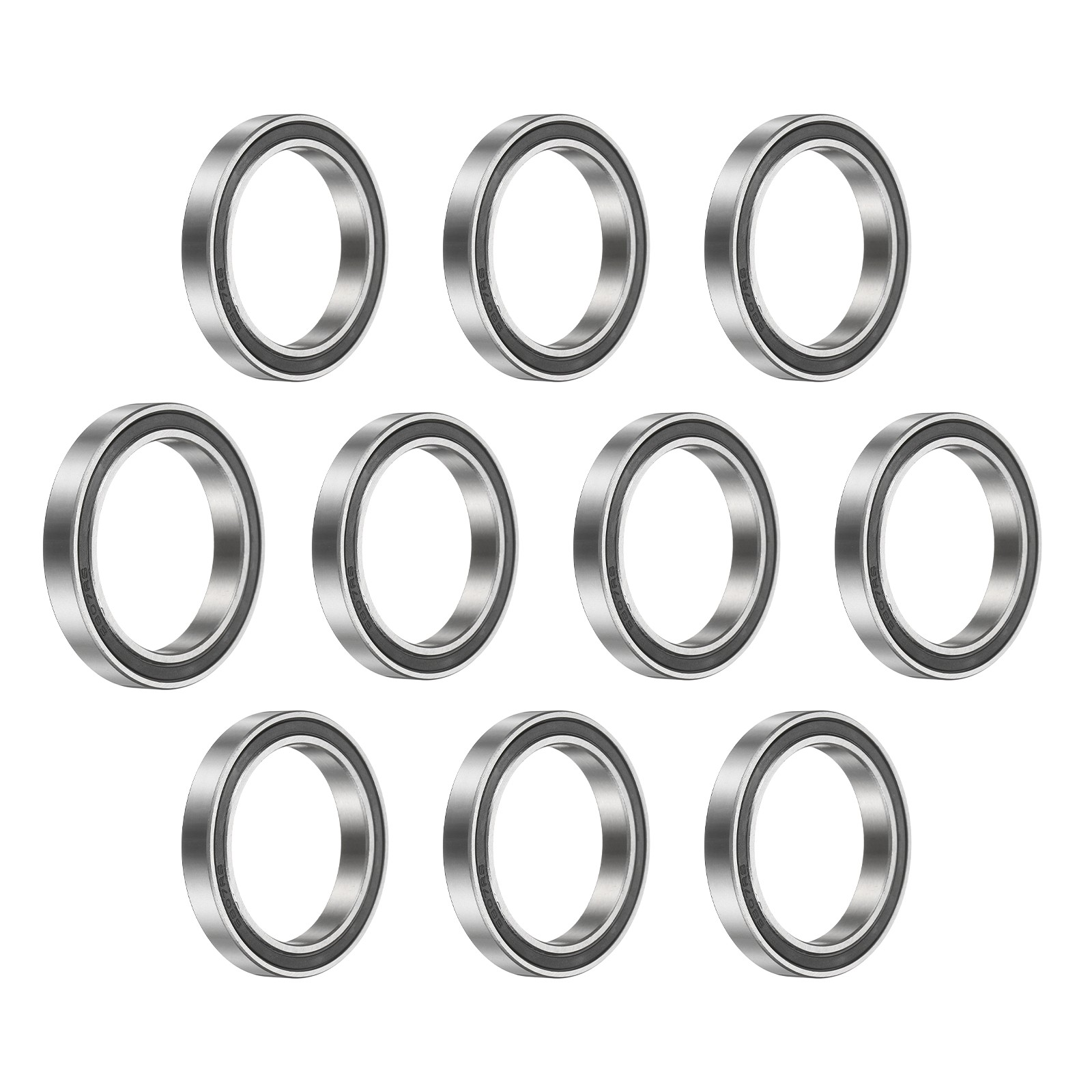 10Pcs 6900-ZZ Deep Groove Bearing, 10x22x6mm Metal Double Sealed Bearing