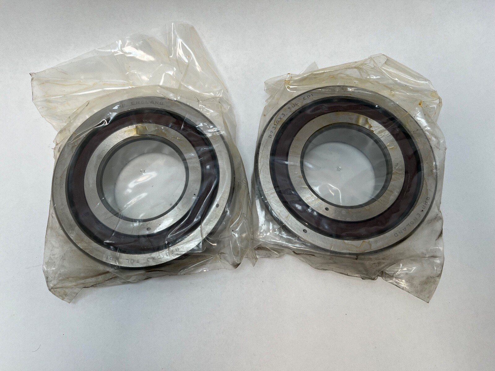 RHP 7310ETDUL Angular Bearing 7310-E-T-DUL-P0 B7310X3TULEP1 50x110x27 mm 2 Pcs