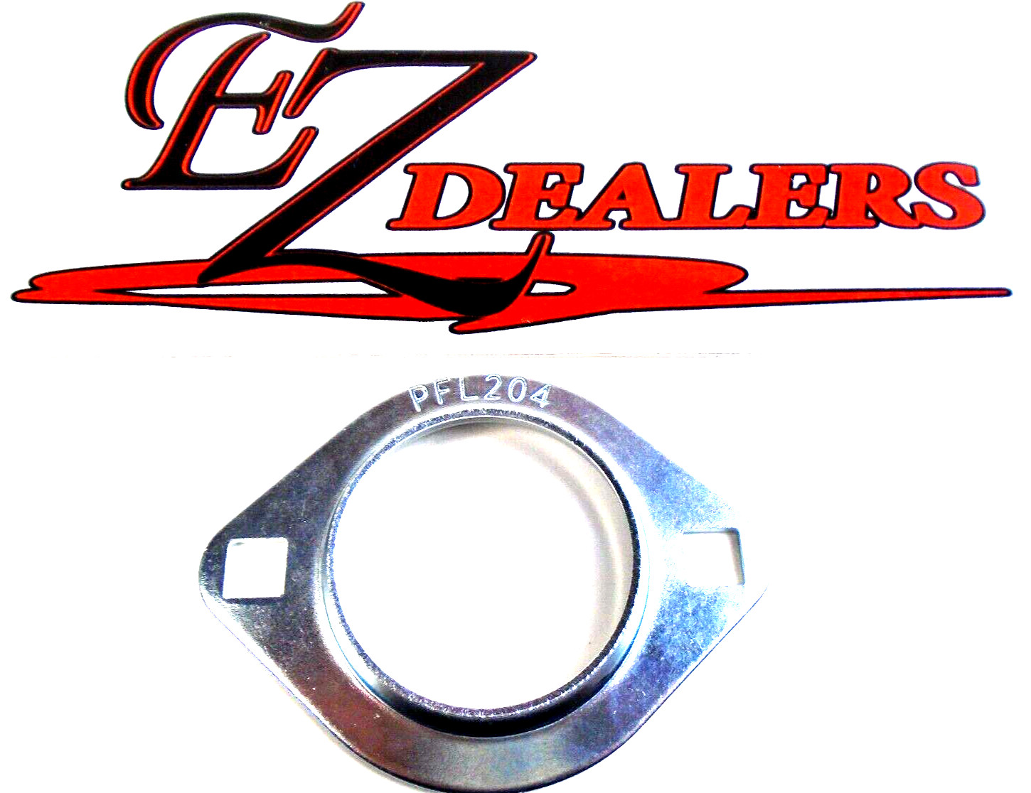 PFL204 2 Bolt Pressed Steel Bearing Housing 204 Bearing Insert FREE SHIPPING 1pc