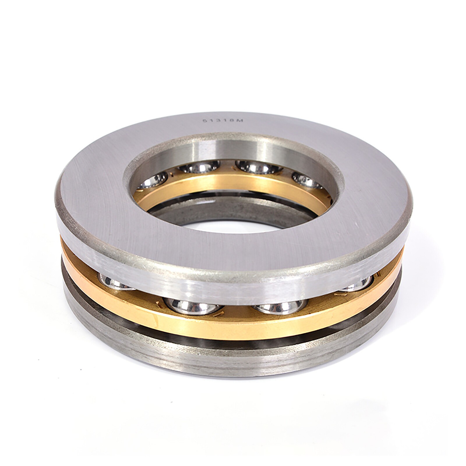 ID 3mm-110mm Thrust Ball Bearing High Precision Flat Thrust Ball Bearings 3 Part