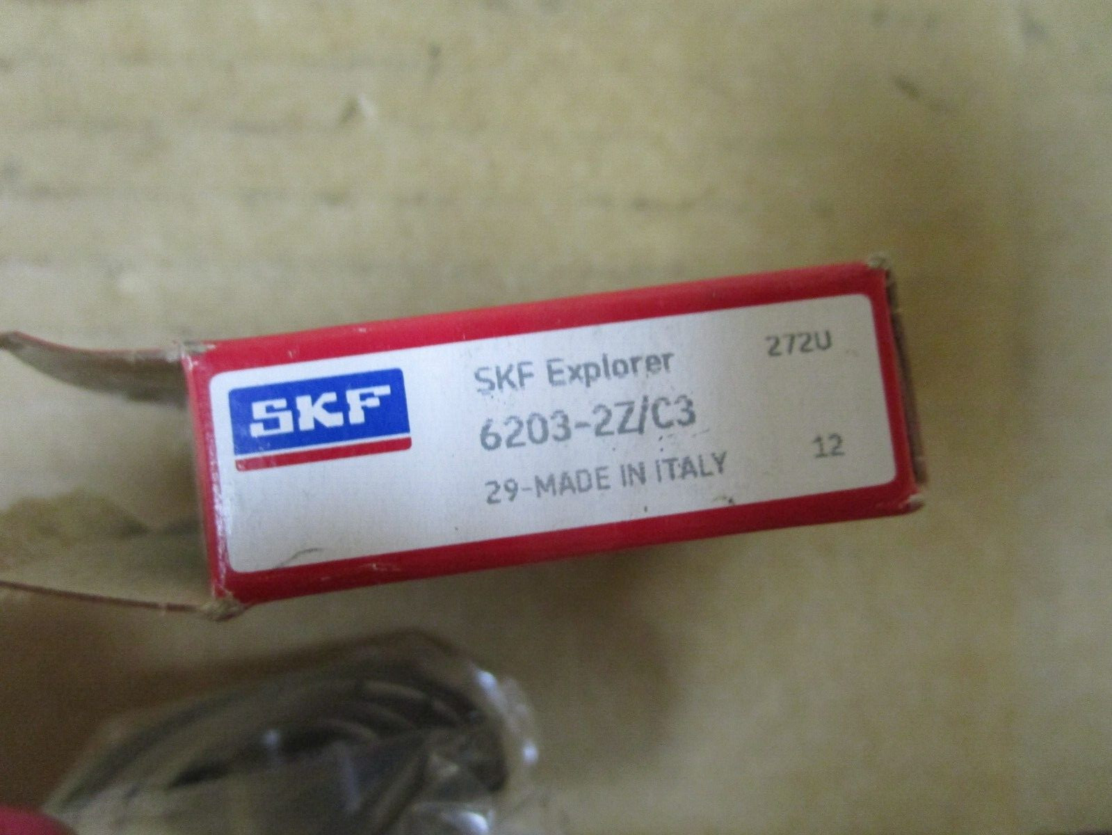 NEW LOT OF 2 SKF BALL BEARING 6203-2Z/C3