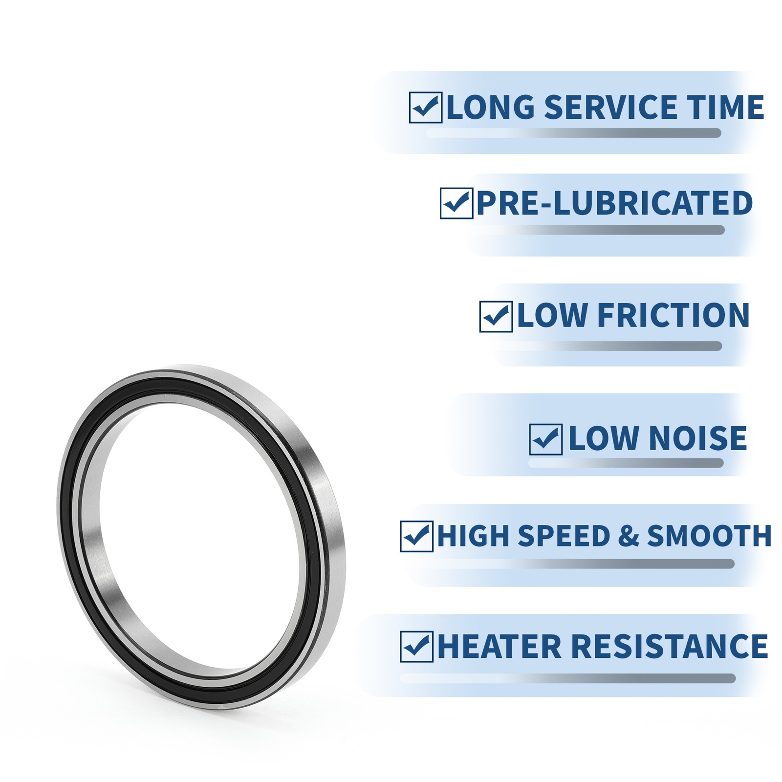 6816VV Deep Groove Ball Bearings 80x100x10mm 1 Pc Scooter Skateboard Wheel