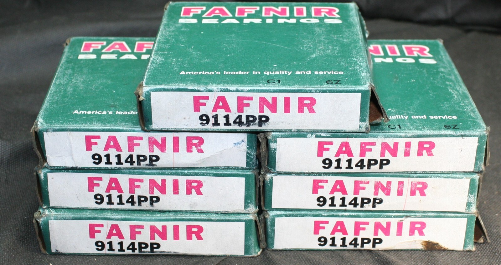 One (1) Fafnir 9114PP Deep Groove Bearing 70 MM ID USA NEW