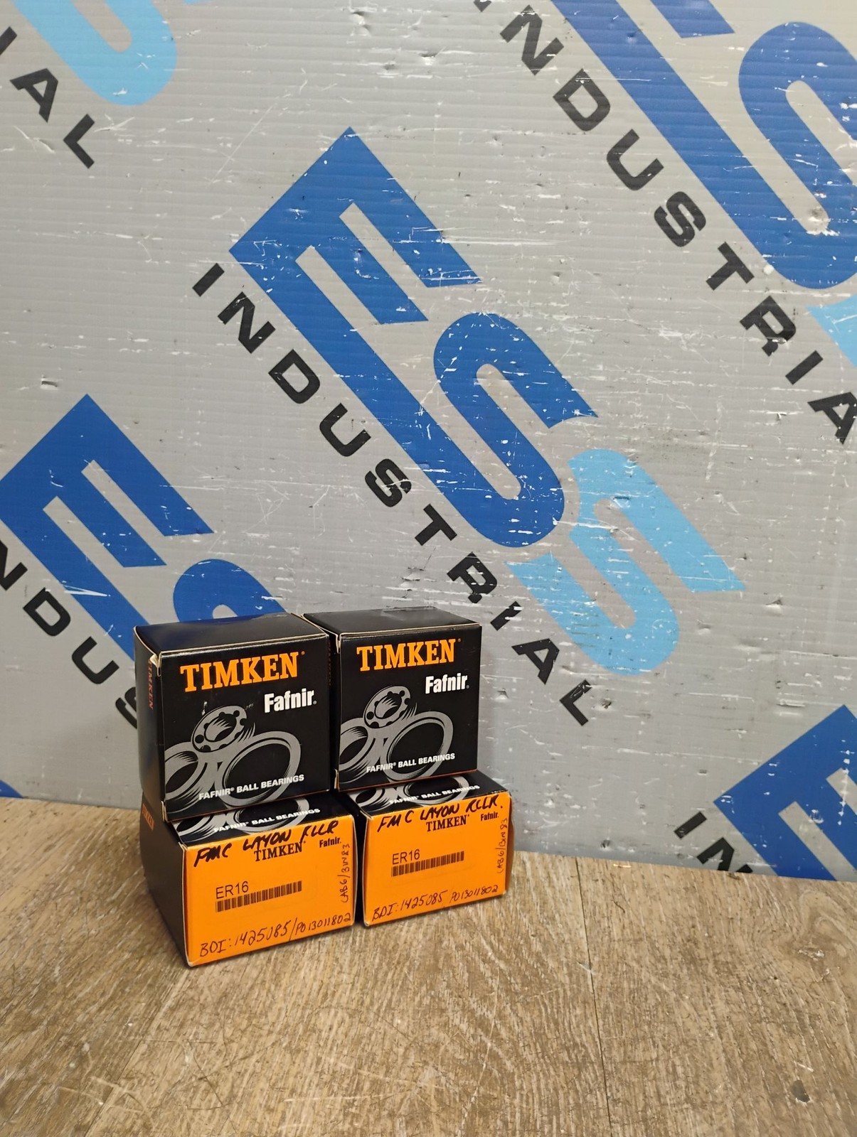 (LOT OF 4) TIMKEN ER16 BALL BEARINGS