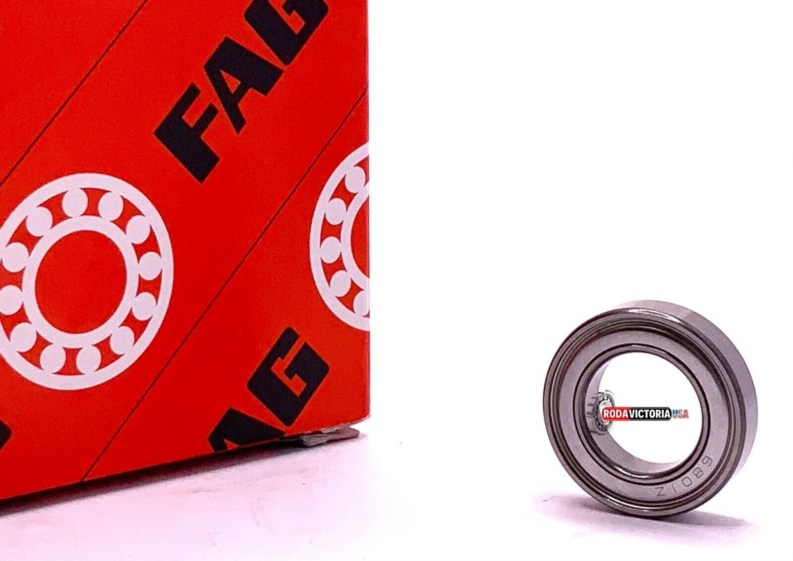 FAG 61801 ZZ Deep Groove Ball Bearings 12x21x5 mm 6801-ZZ