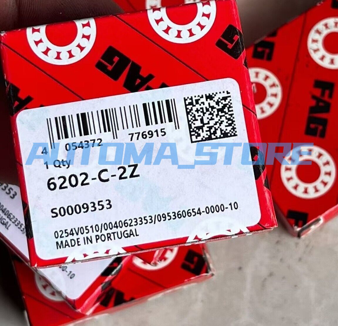 1PC FAG 6202-C-2Z deep groove ball bearing #AM
