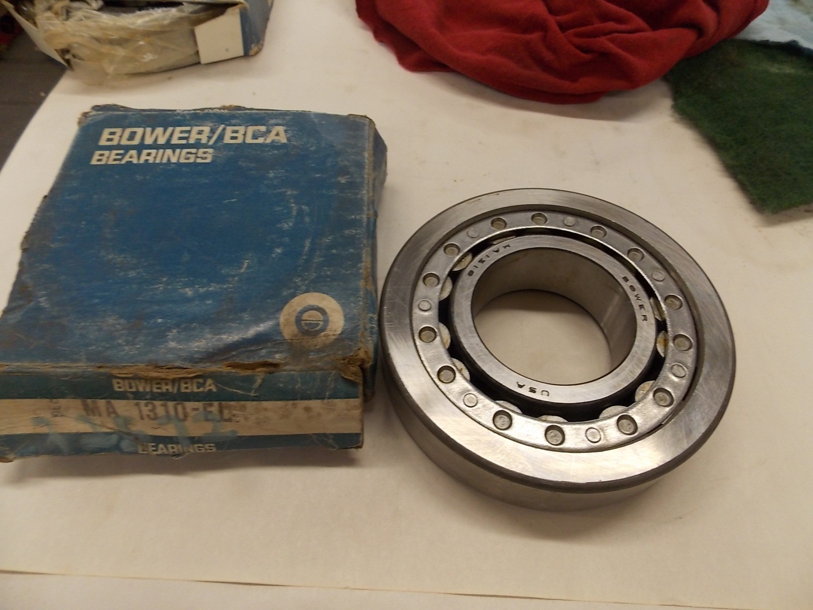 New Bower / BCA MA1310-EL One Row Cylindrical Roller Bearing 50mmx110mmx27mm T4