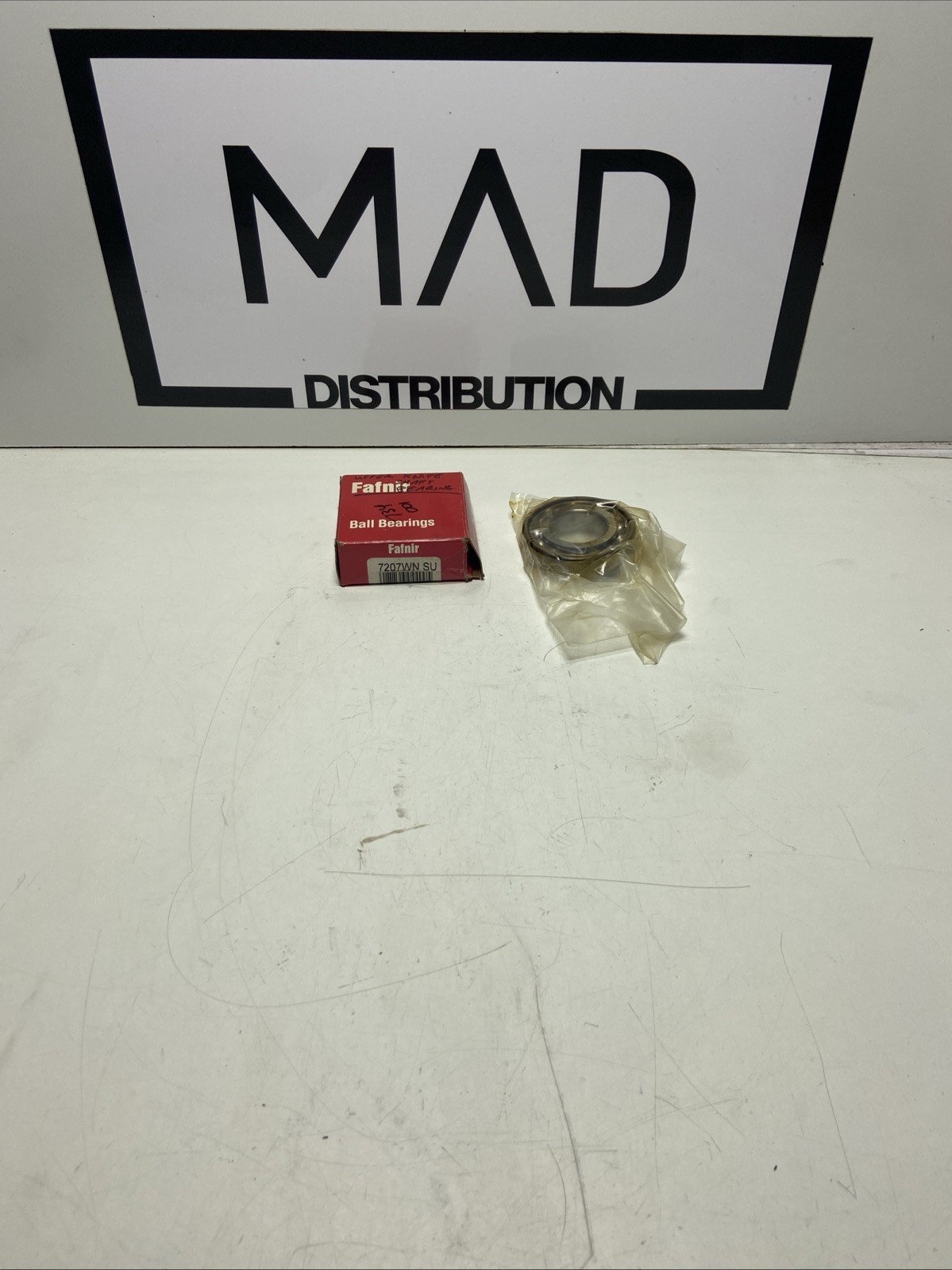 Fafnir Angular Contact Ball Bearing 7207WN-SU NOS