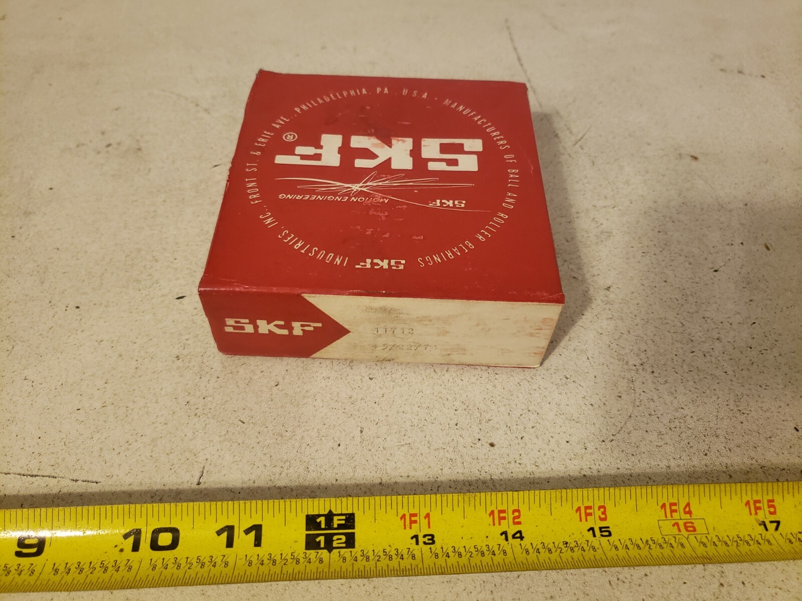 NOS SKF 5212H 5212 H Double Row Ball Bearing MADE IN USA
