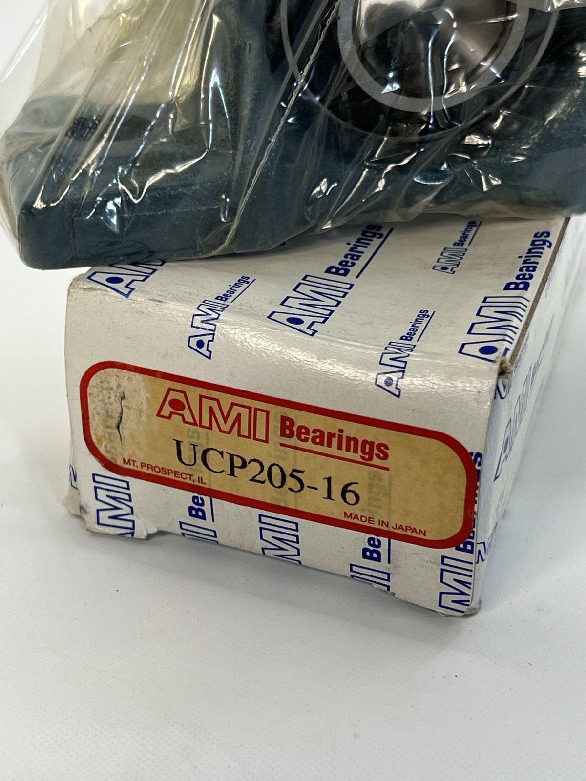 AMI UCP205-16 Pillow Block Bearing 1” Bore Mounted Bearing Unit NOS Japan