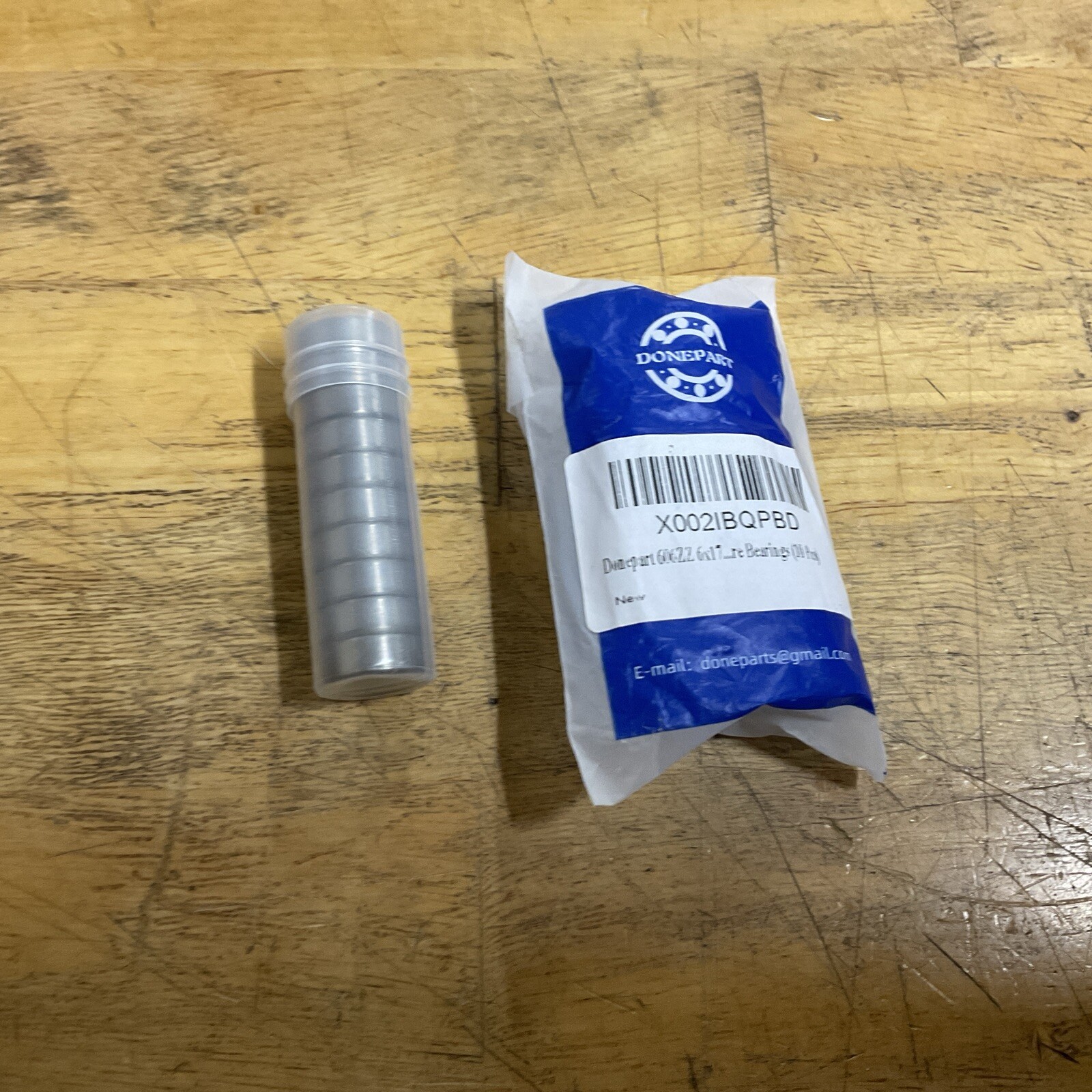 606ZZ Ball Bearings Double Shield Z1 6mm ID 17mm OD 6mm Thick 10pcs
