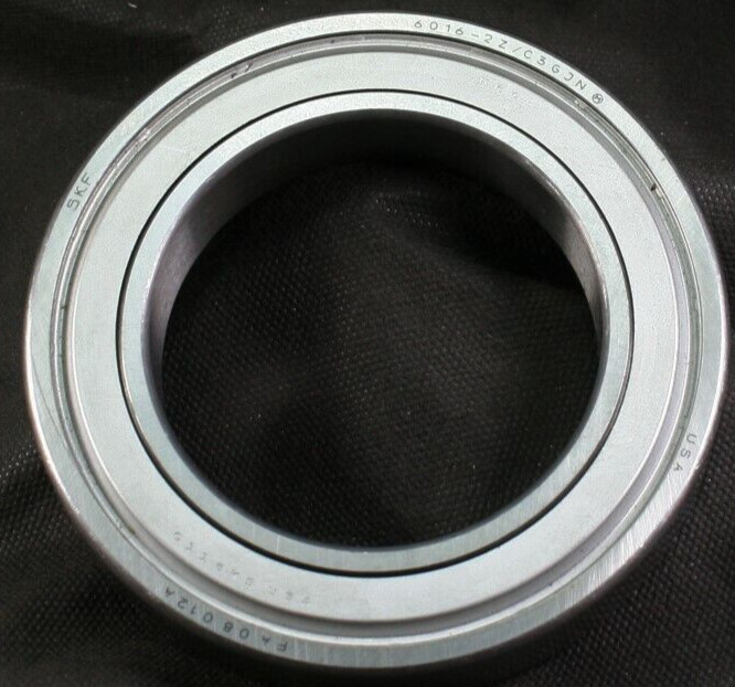 One (1) SKF 6016 2Z/C3GJN Deep Groove Bearing 80MM ID USA NEW