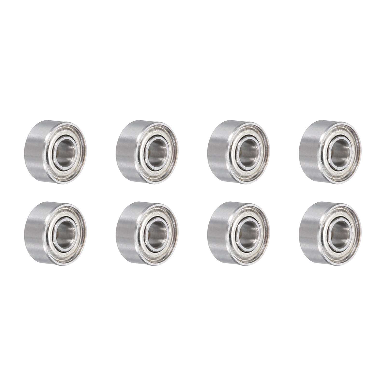8pcs Bearings R2-5ZZ 1/8″x5/16″x9/64″ for Chrome Carbon Steel