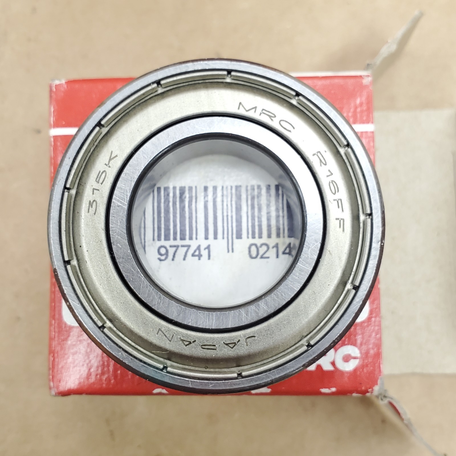 MRC R16FF Ball Roller Bearing Double Metal Shield 1″ ID x 2″ OD x ½” Wide – NEW