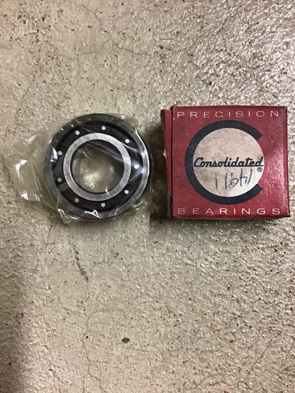 Consolidated Bearings 6004 T P/5 Metric Deep Groove Ball Bearing