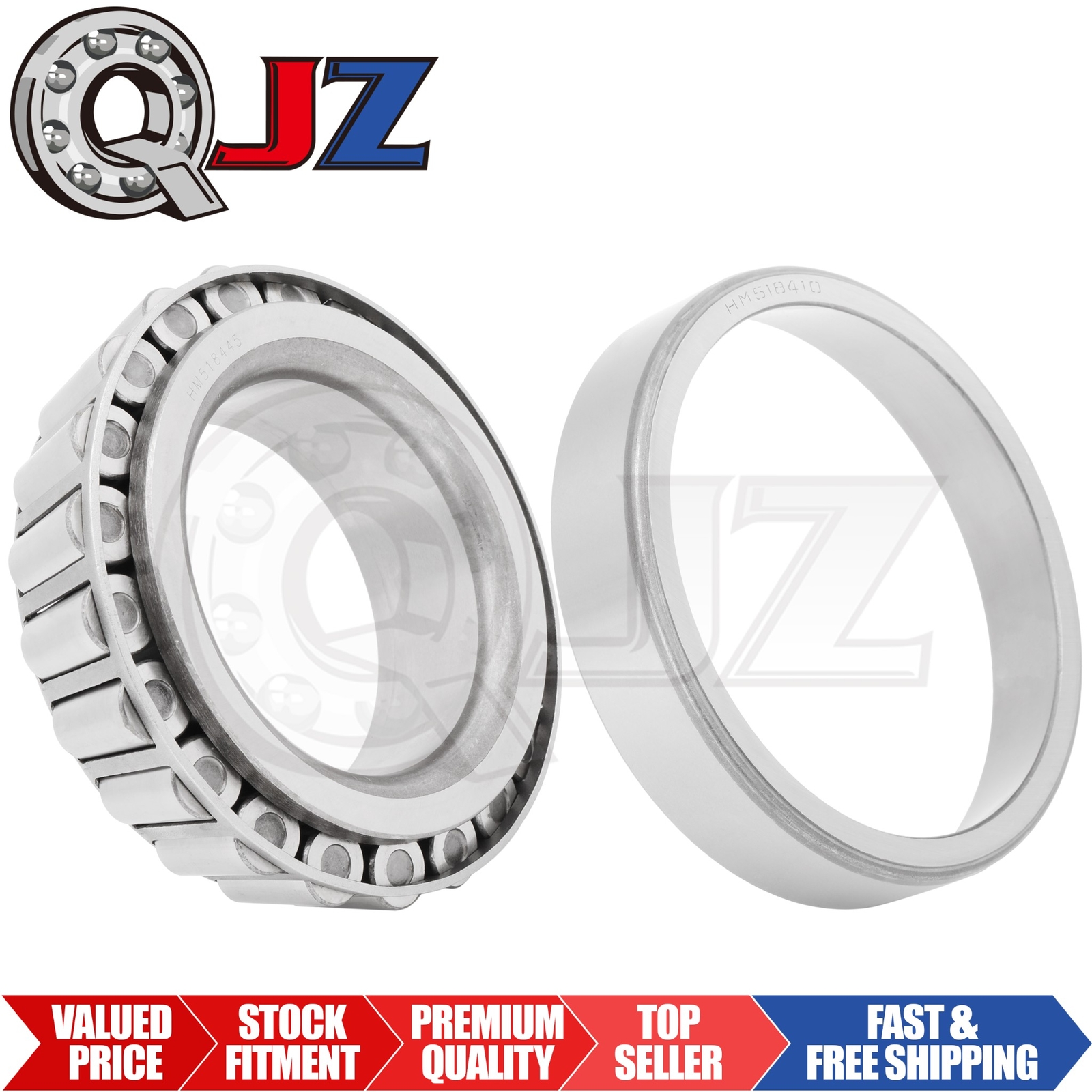 [Qty.1] New HM518445-HM518410 Tapered Roller Bearing Set [3-1/2″ OD x 1.5625″ W]