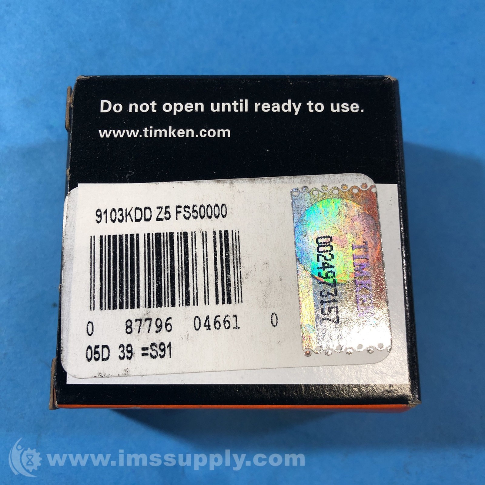Timken 9103KDD Radial Ball Bearing FNOB