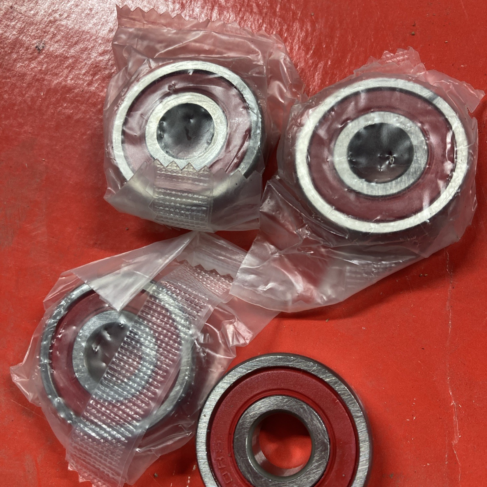 6200-2RS Ball Bearing 10x30x9mm 6200 2RS Rubber Sealed (Qty 4)