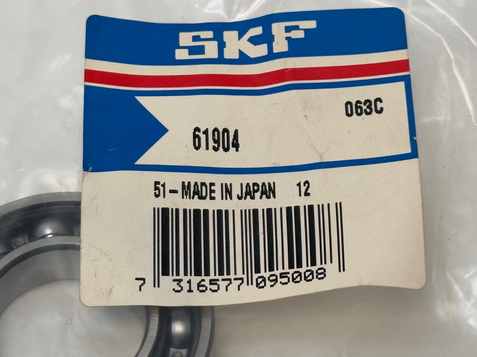 SKF 61904 Bearing Open 20x37x9 mm