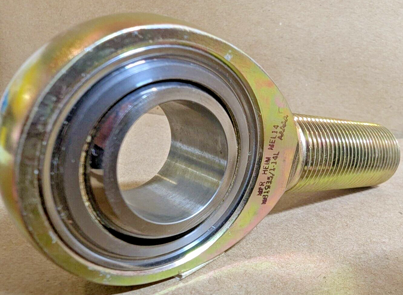 RBC / Heim MEL14 Male Rod End Bearing, .875″ Bore, Left Hand Thread (New NB)