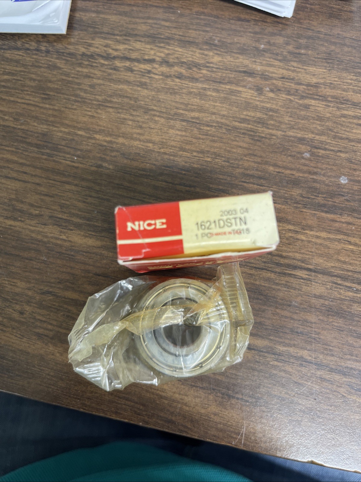 New NICE 1621DSTN Non-Fill Slot Deep Groove Ball Bearing 1/2″ ID 1-3/8″ OD
