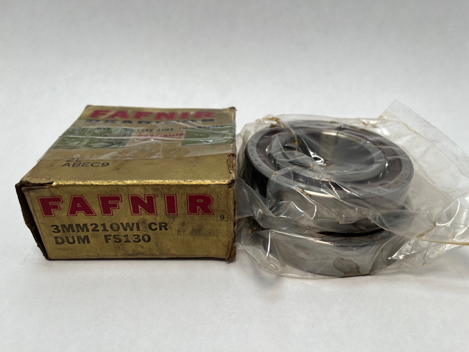 Fafnir 3MM210WICR-DUM Bearing 50x90x20 mm 7210-A 3MM-210-WI-CR-DUM USA 2 Pcs
