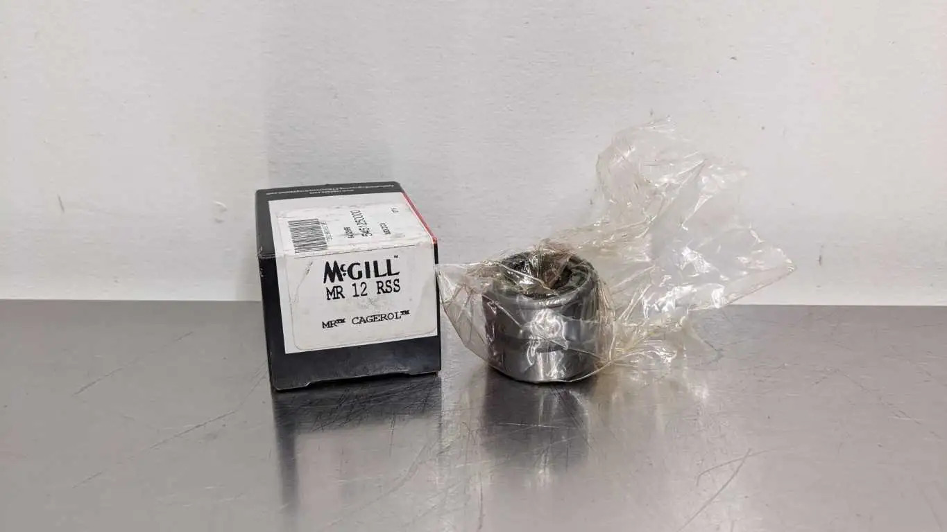 McGill MR 12 RSS Cagerol Radial Needle Roller Bearing .75″ ID 1.25″ OD 1″ Wide