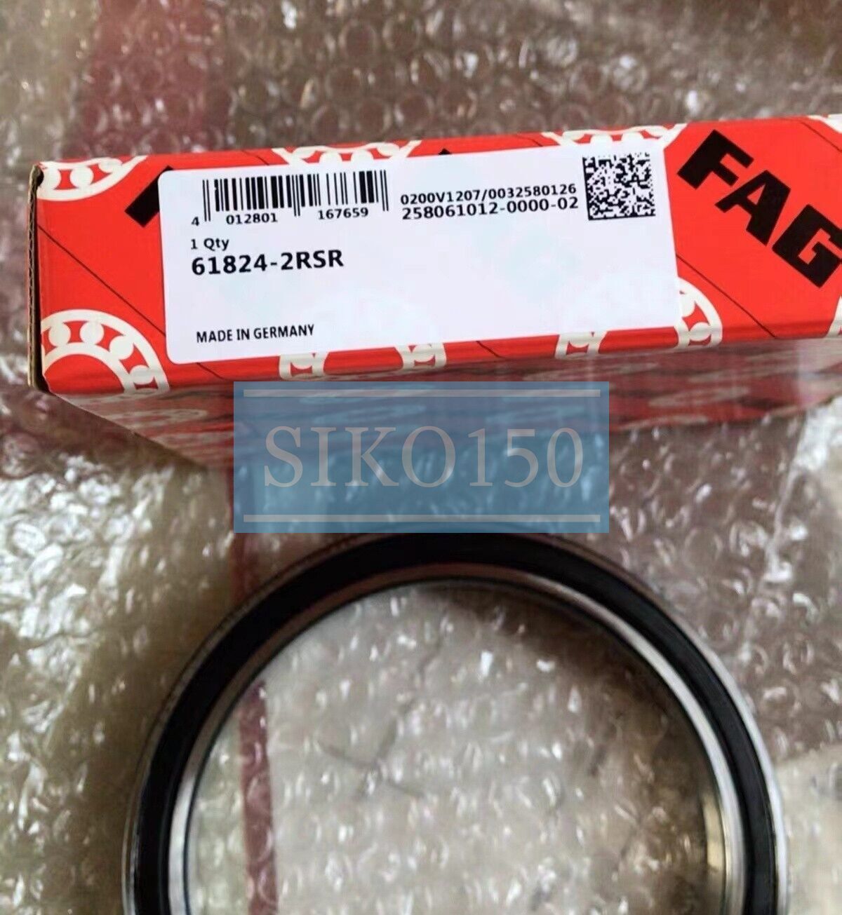 1PC FAG 61824-2RSR deep groove ball bearing #SK