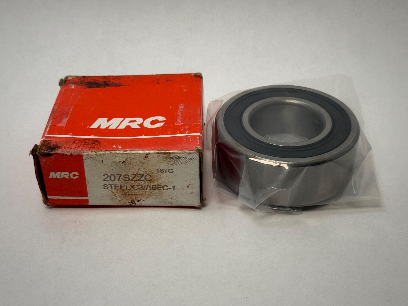 MRC 207SZZC Bearing Rubber Sealed 35x72x27 mm 207-S-ZZ-C C3