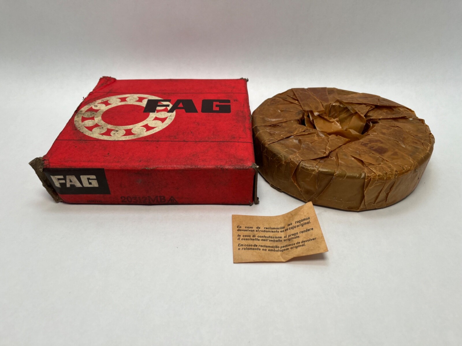 FAG 20317MB Spherical Bearing 85x180x41 mm 20317-MB Germany