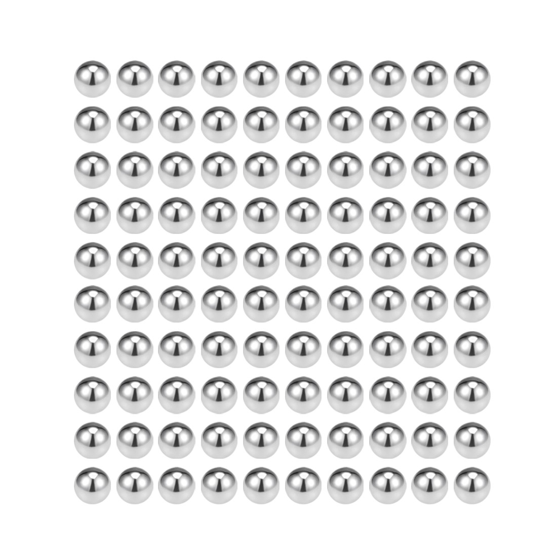 500pcs 3mm Bearing Balls 304 Stainless Steel G100 Precision Balls