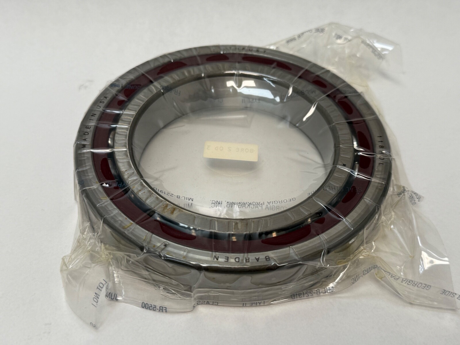 Barden 118HDM-1/2PR Angular Contact Bearing 7018C 118-HDM 90x140x24 mm