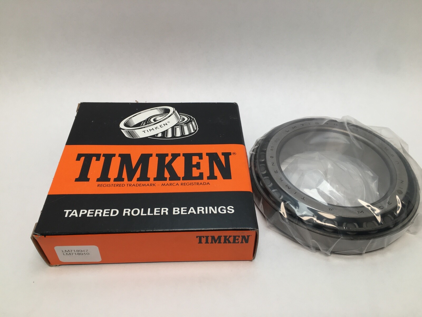 Timken LM718947/LM718910 Taper Bearing Cone & Cup 3.621″ ID 5-5/8 OD USA