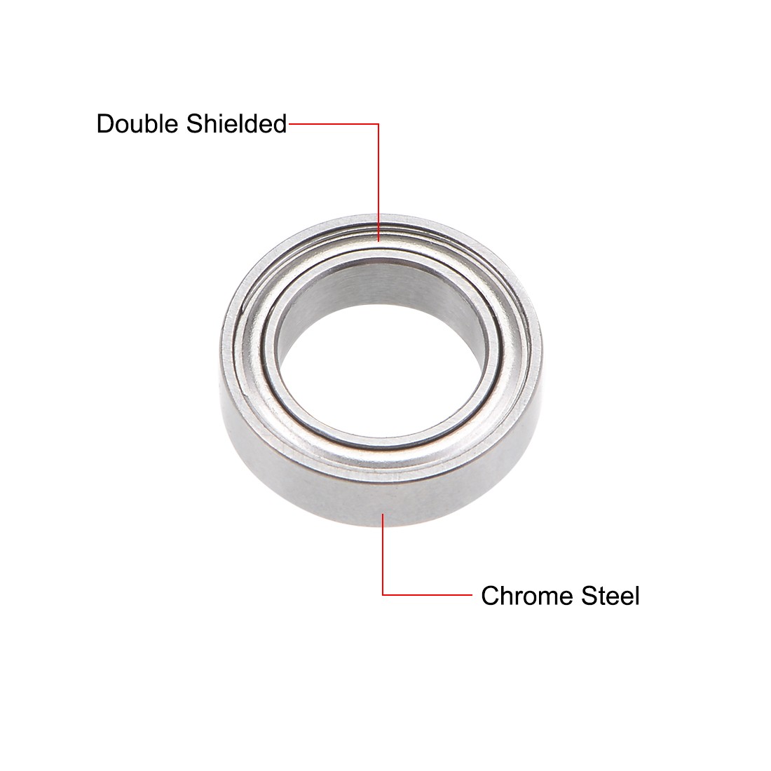 MR117ZZ Deep Ball Bearing 7x11x3mm 10pcs
