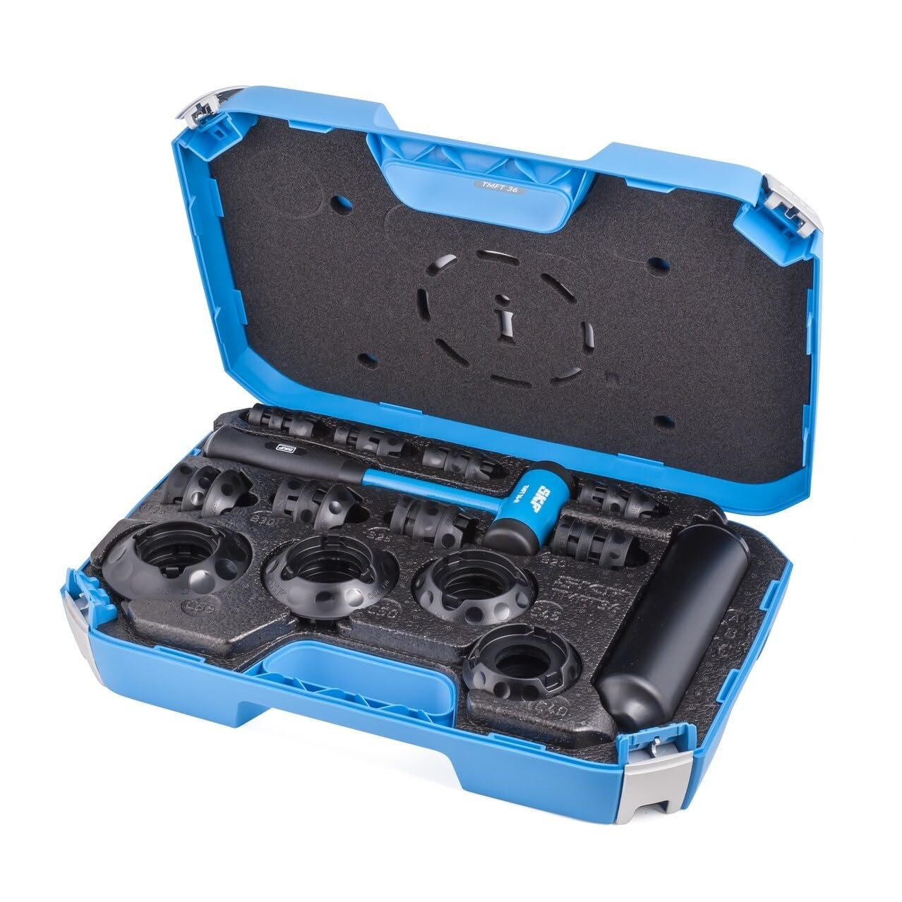 SKF TMFT36 Bearing Fitting Tool Kit, 36 Impact Rings, 3 Impact Sleeves “NEW”