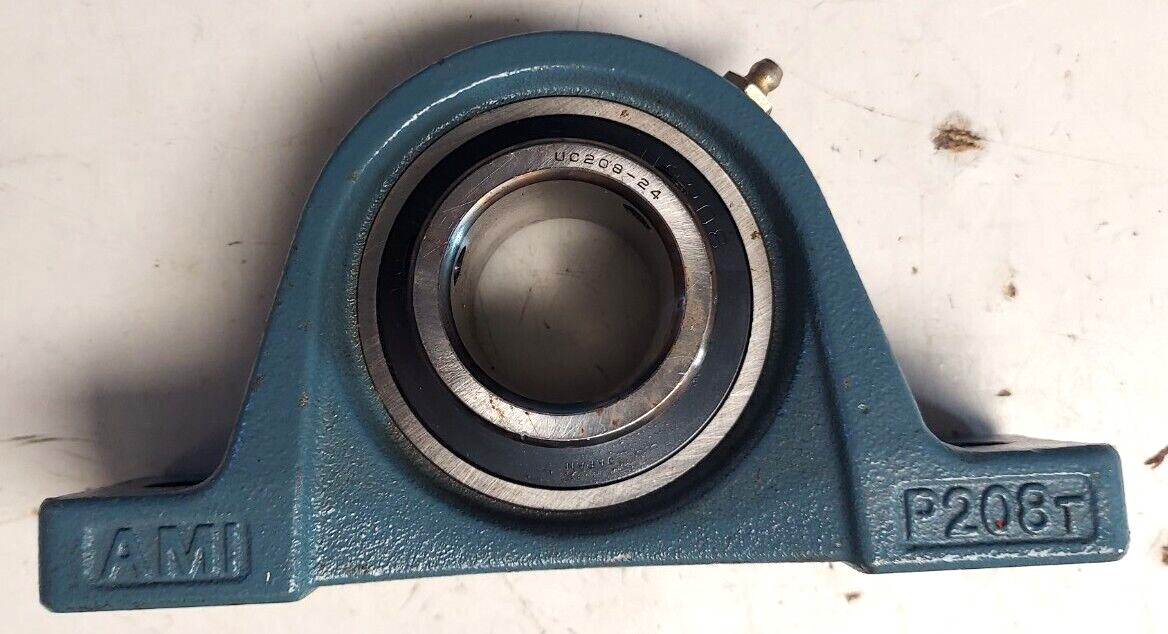 AMI Bearings P208T Screw Locking Pillow Block Unit