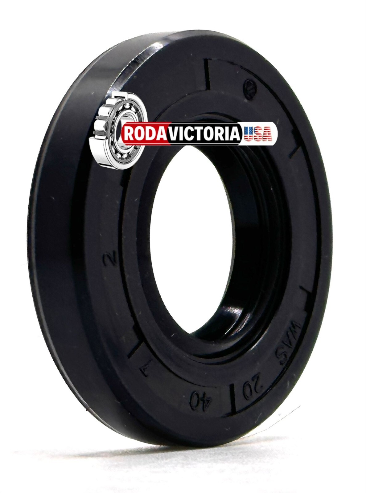 TC 20x40x7mm Metric Oil Seal, Buna-N Double Lip W/Garter Spring FACTORY NEW!