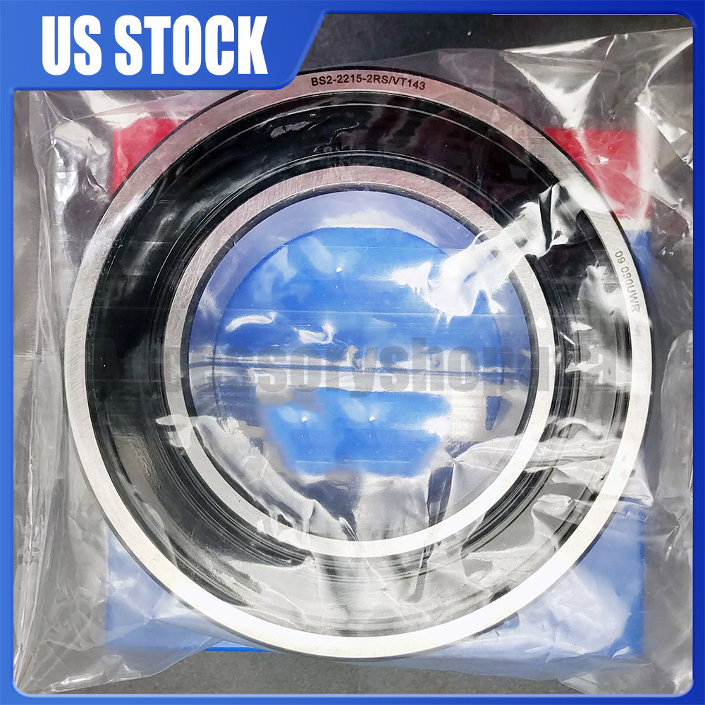 New Steel Spherical Roller Bearing Fit SKF BS2-2215-2RS/VT143 75x130x38mm