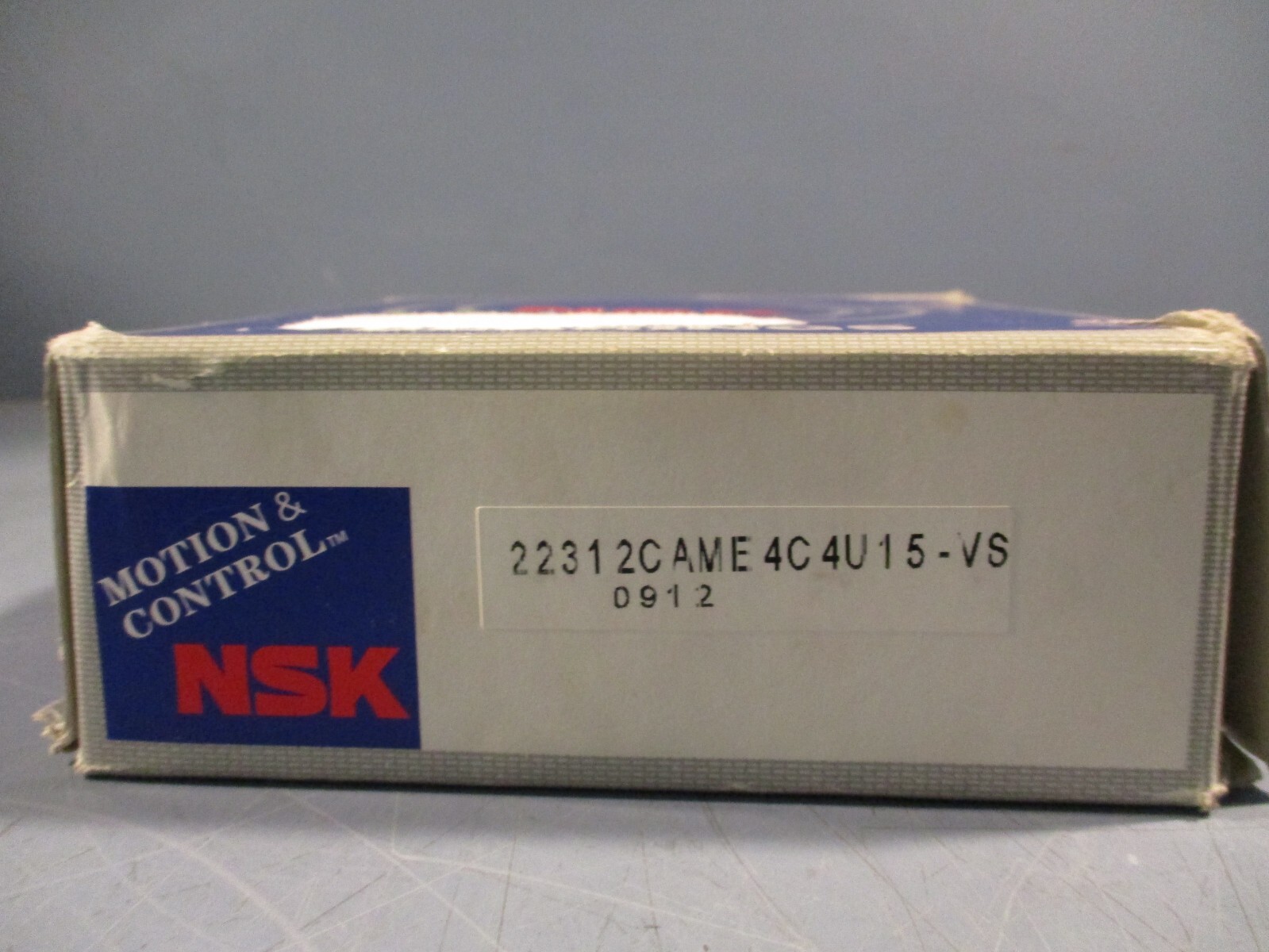 NSK SPHEREICAL ROLLER BEARING, DOUBLE ROW 22312CAME4C4U15-VS