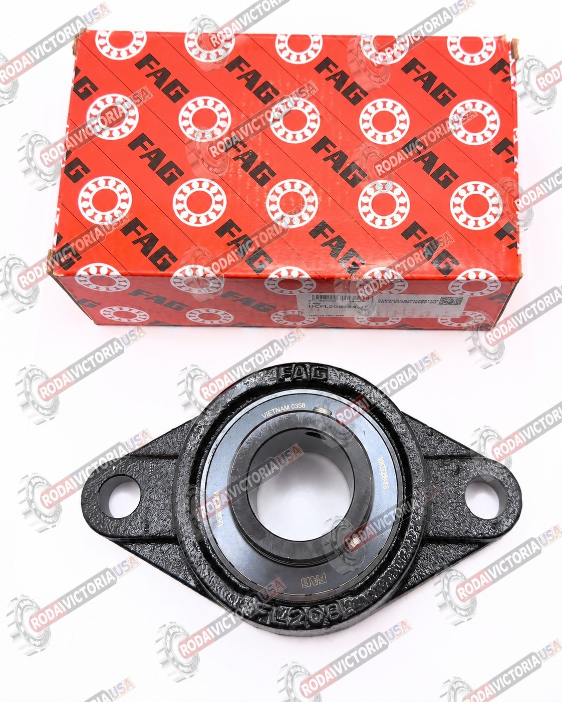 FAG UCFL208-24 J7 Flanged Bearing Unit 1-1/2″ Bore