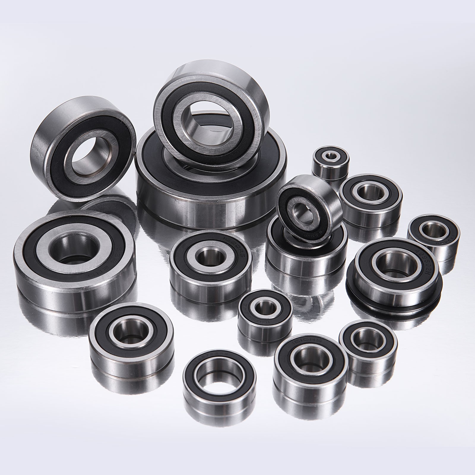 2 1614-2RS 0.372×1.125×0.373″ Double Seal ABEC3 ZV2 Ball Bearings for
